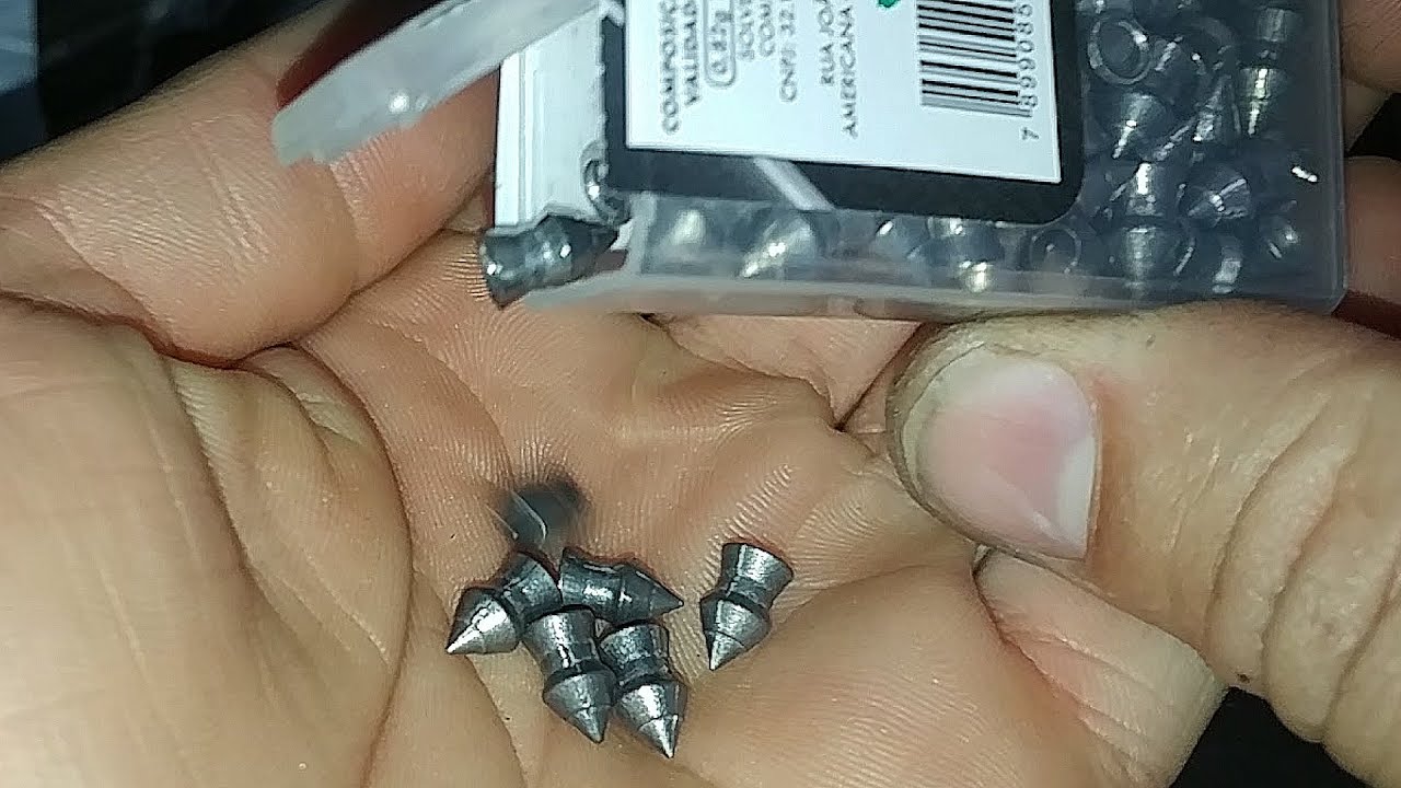 UNBOXING Kit 5 unidades Pote de Chumbinho Flash 5.5mm Reforcado 500pcs Carabina Novo MERCADO LIVRE