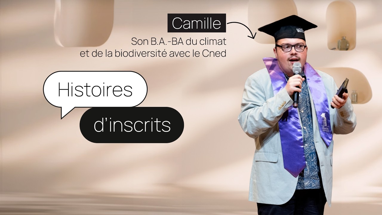 Camille Hertz : une étape de formation au Cned pour clarifier son projet professionnel