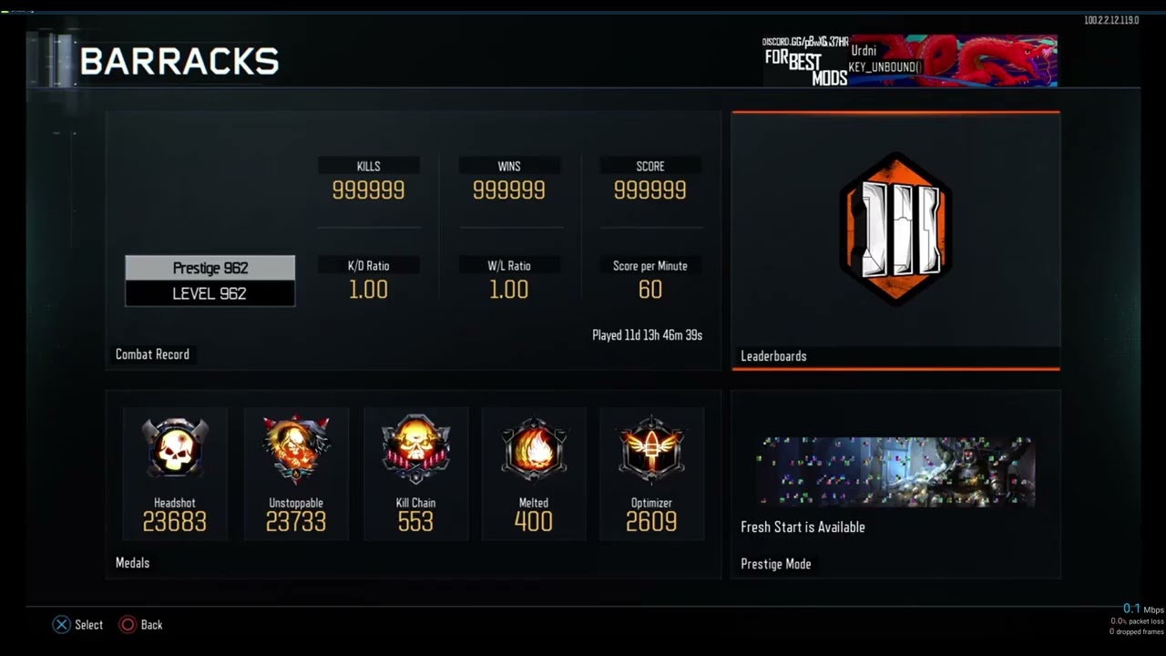 Black Ops 3 | LeaderBoard ShowCase | Magic (Ps4/Ps5)