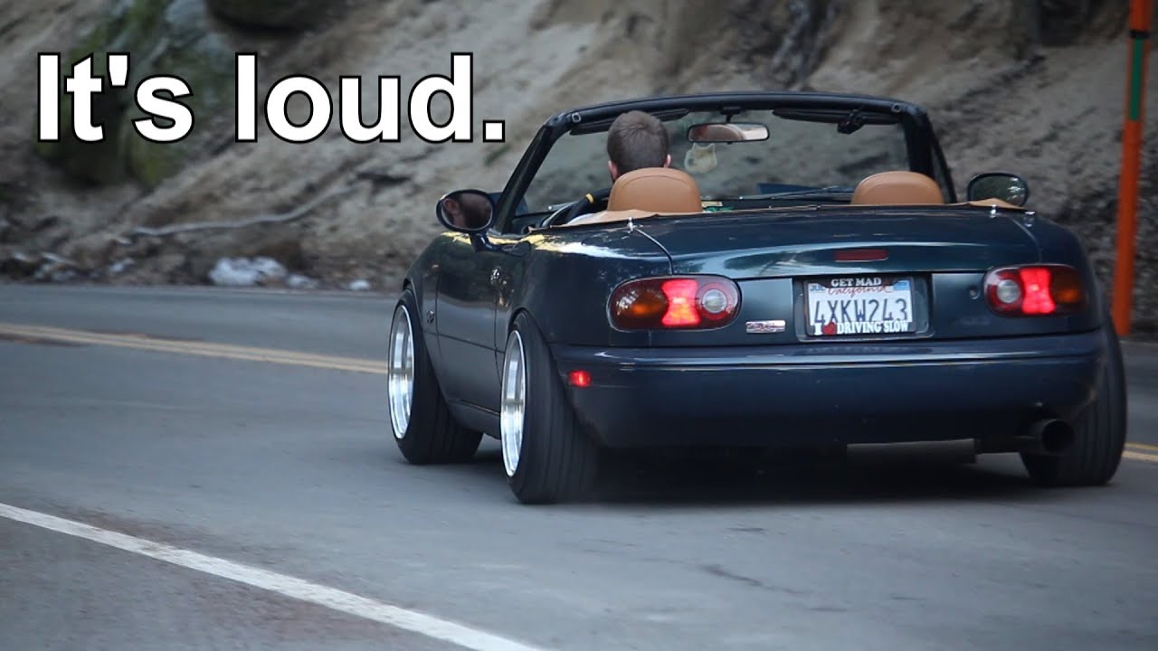 ISR Circuit Spec Exhaust Sound, 1994 1.8 Miata