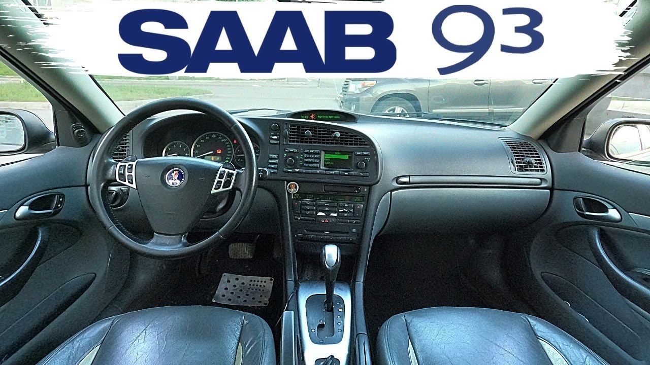 Мой прекрасный паркетный самолет Saab 9-3 Aero 2004