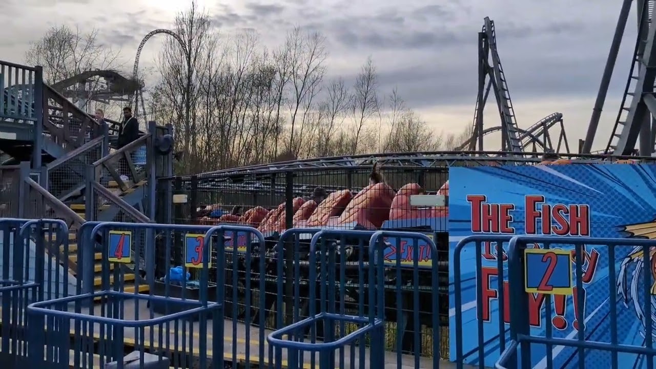 Flying Fish Ride At Thorpe Park