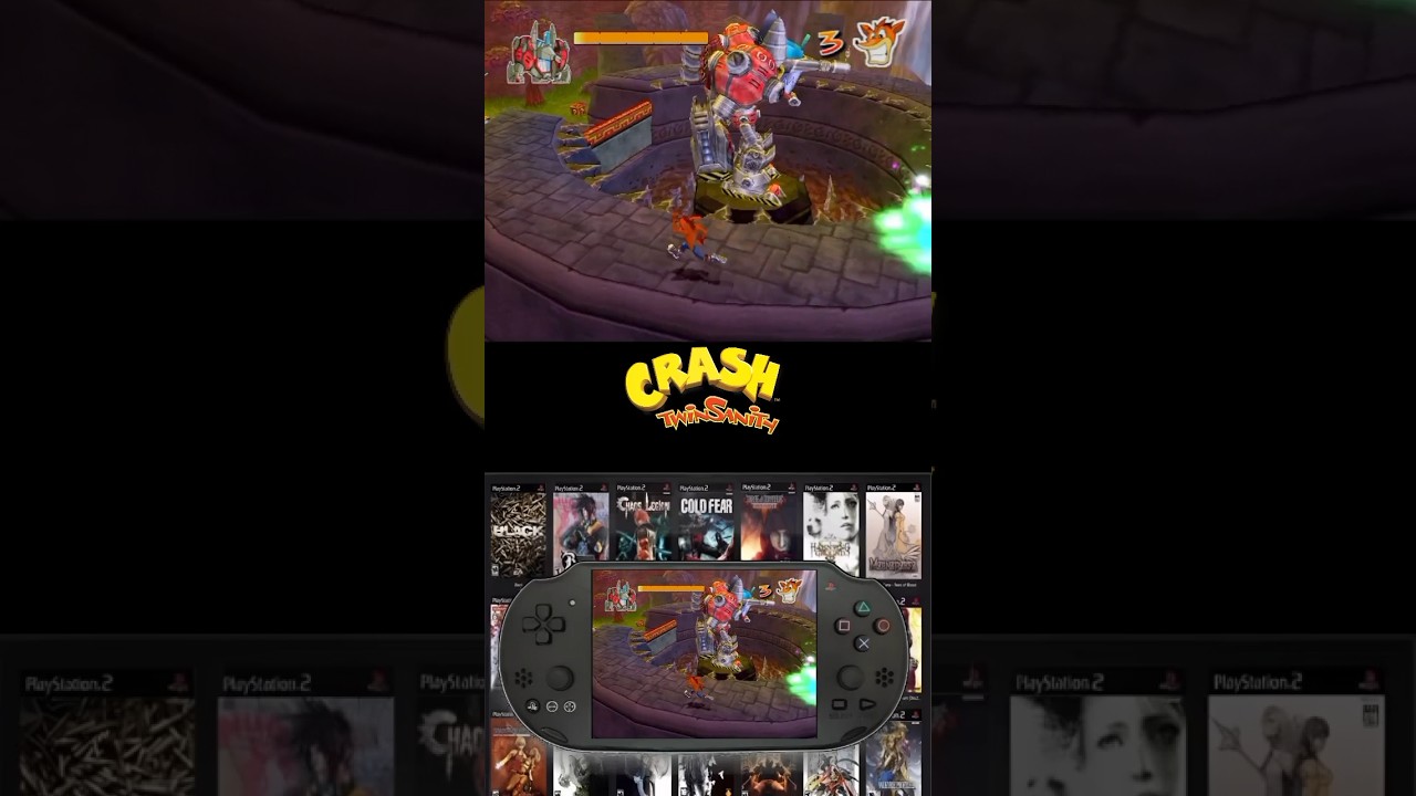 Crash Bandicoot Twinsanity AetherSX2 #aethersx2#aethersx2android#gameplay