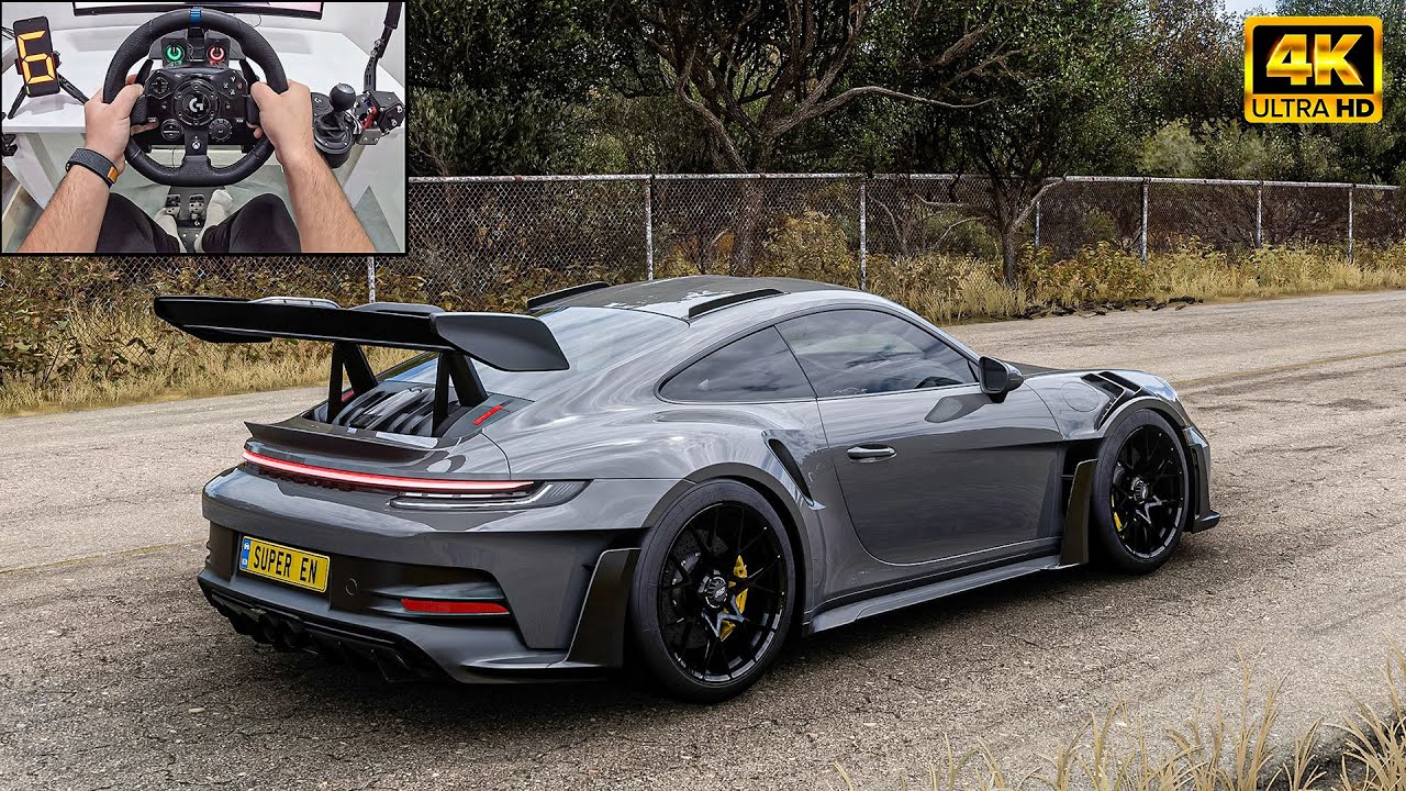 Porsche 911 GT3 RS 2023 - Forza Horizon 5 | Logitech G923 Steering Wheel