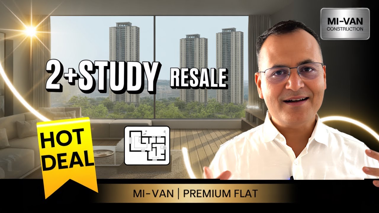 Don’t Miss This! 2BHK + Study for Resale in Ace Divino | Top Maintained Society