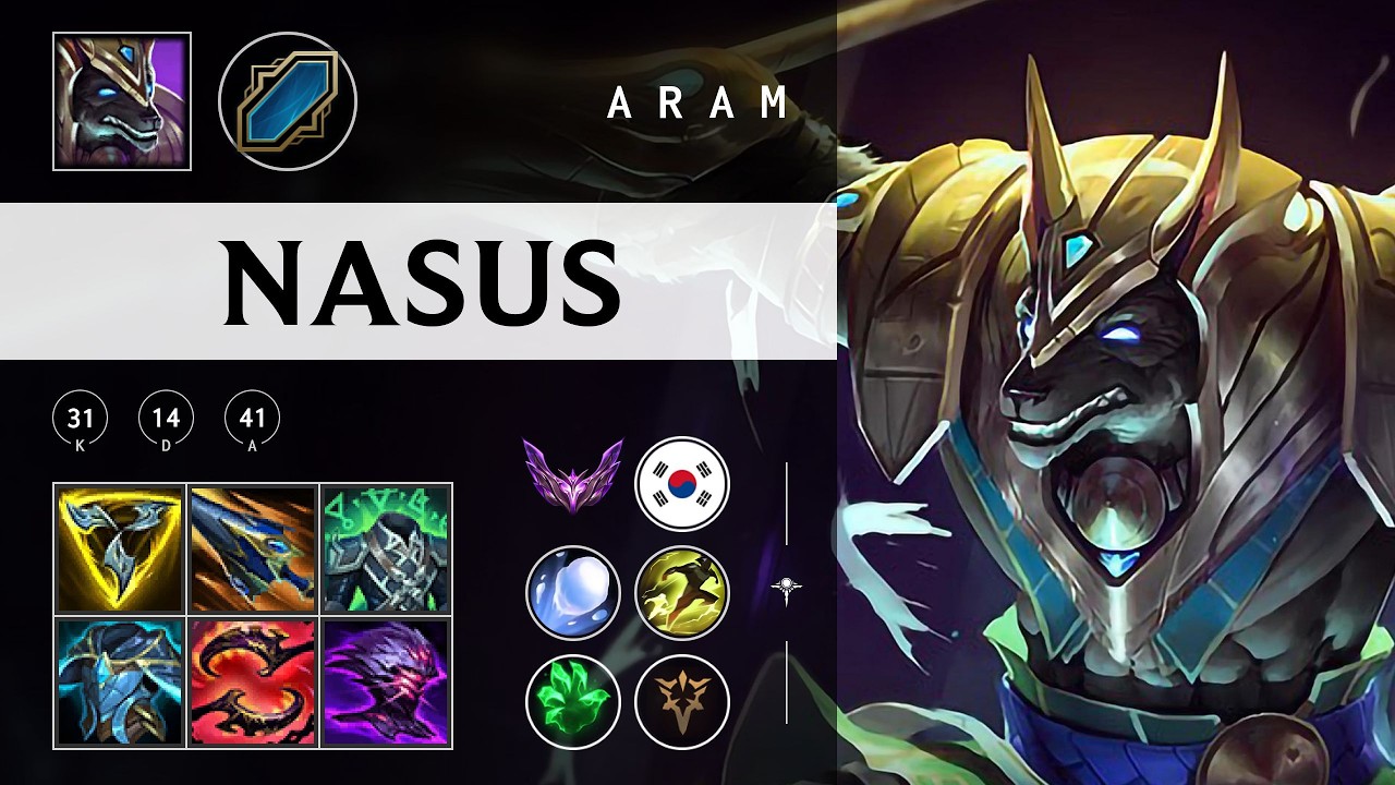 Nasus ARAM - KR Master Patch 26.04