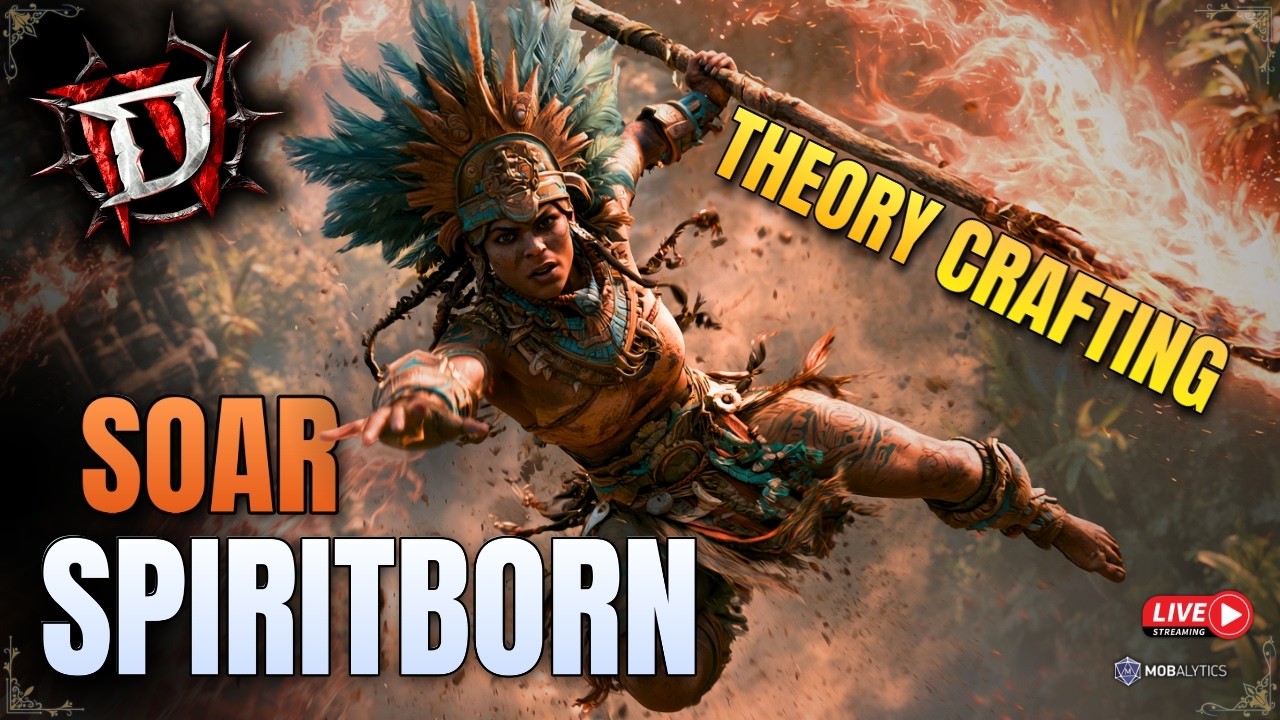 Fire Soar Spiritborn | Theory Crafting | Diablo 4 Lord of Hatred