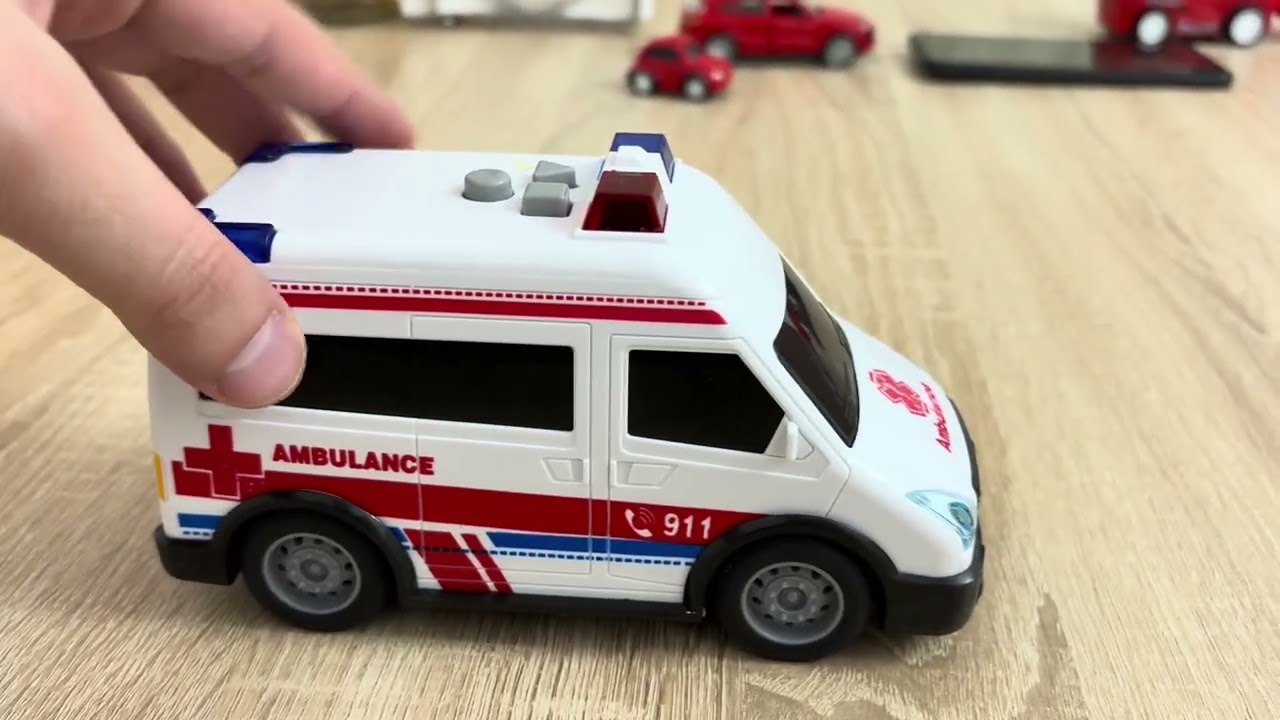 Toy Ambulance 🚑✨ #toyambulance#ambulance#toycar#minivehicle#emergencyvehicle#cars 