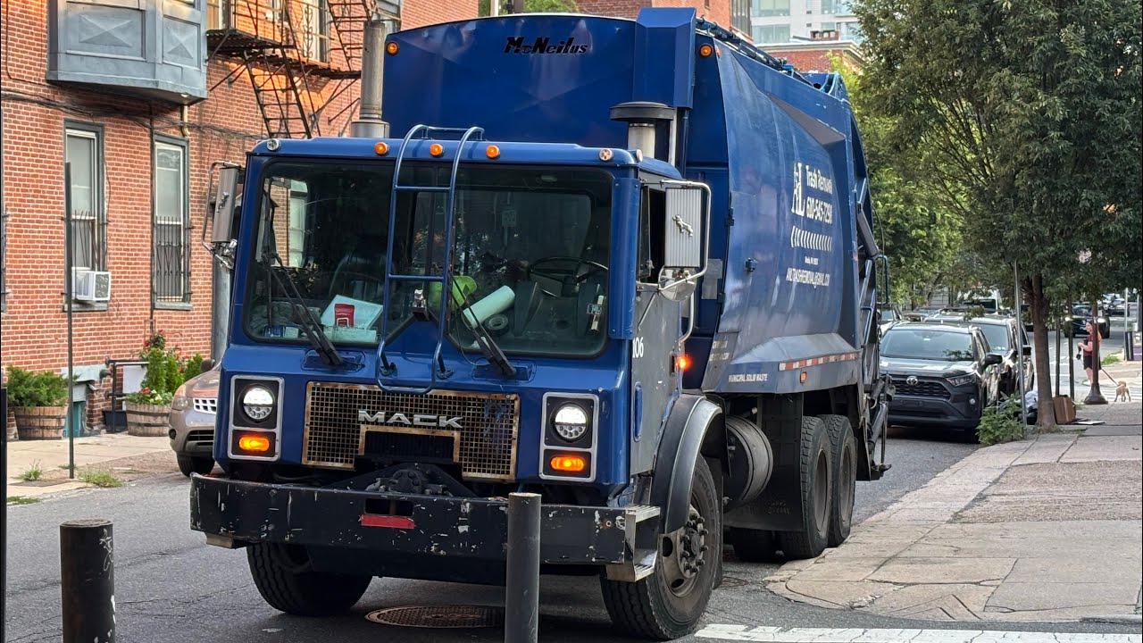 Garbage Trucks: A Summer Morning in Philadelphia 