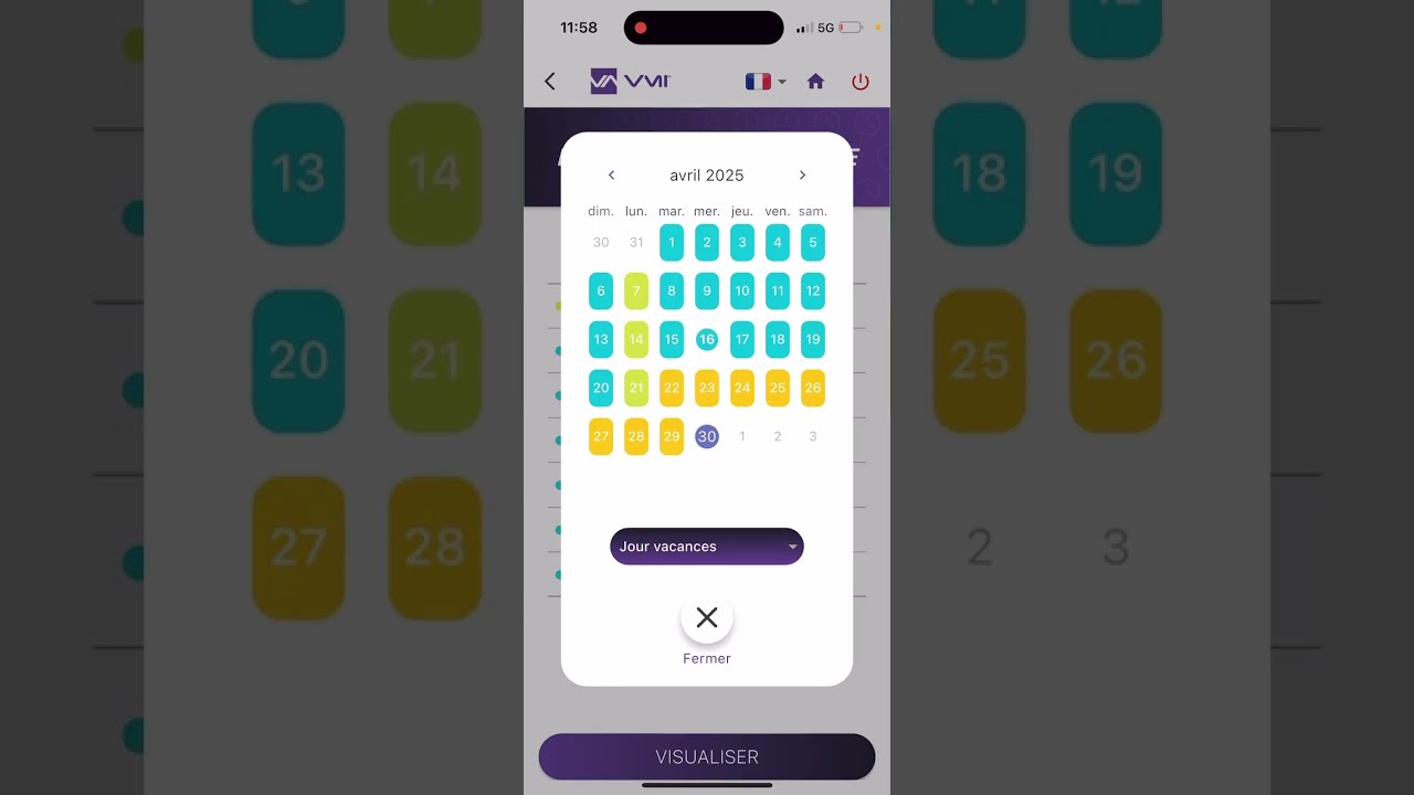 Configuration des plages horaires Urban, Purevent, Cube et Pro 1000