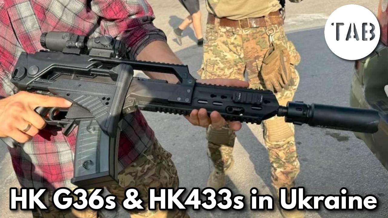 Украинский спецназ с Heckler & Koch G36 и HK433
