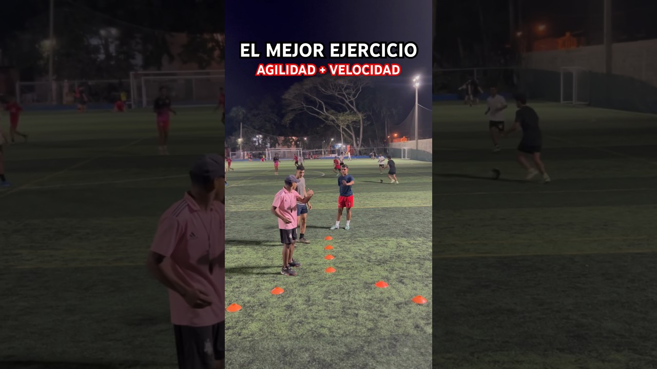 EL MEJOR EJERCICIO: AGILIDAD + VELOCIDAD 🔥⚽️ #ks10academy #ejercicios #futbol