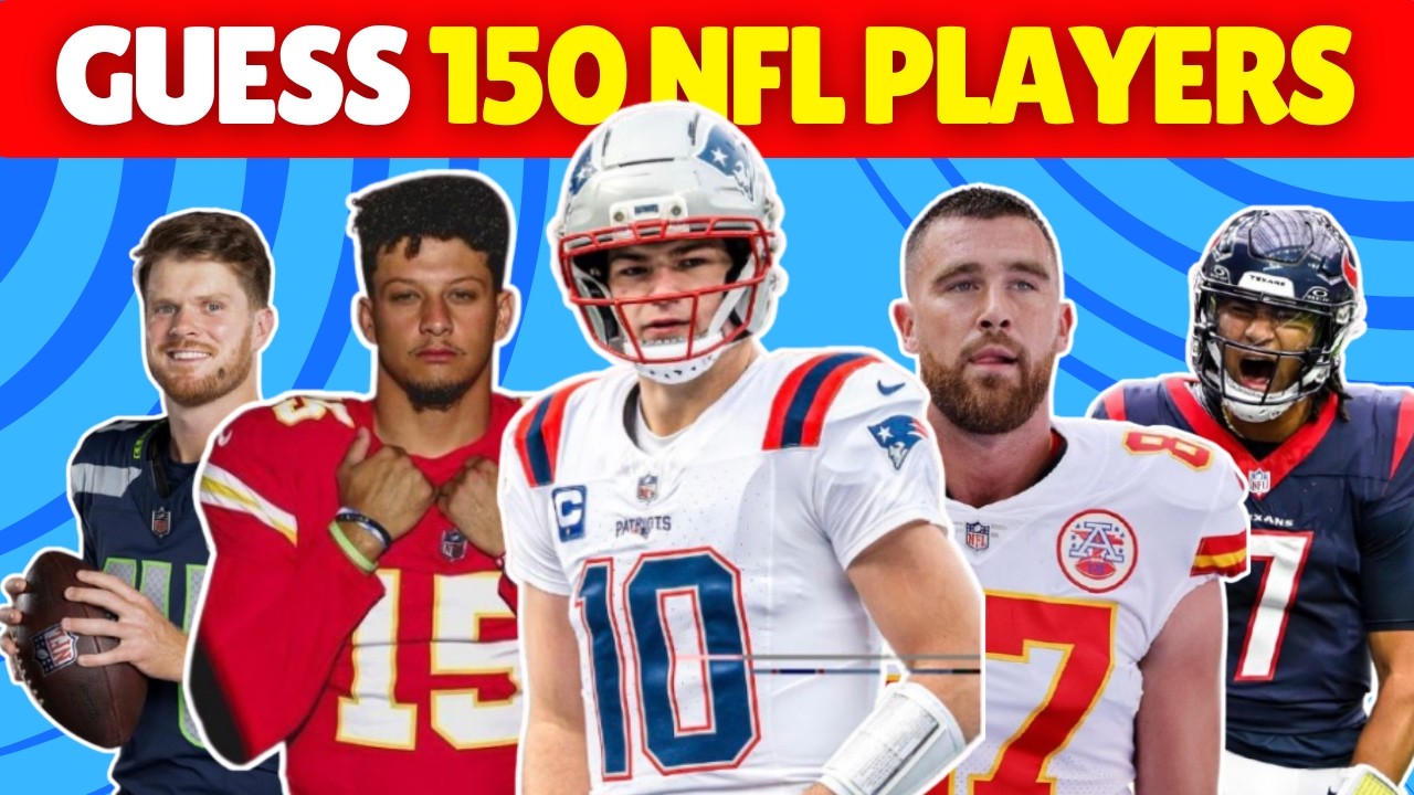 Guess the 150 NFL Player! 🏈 Super Bowl LX Edition
