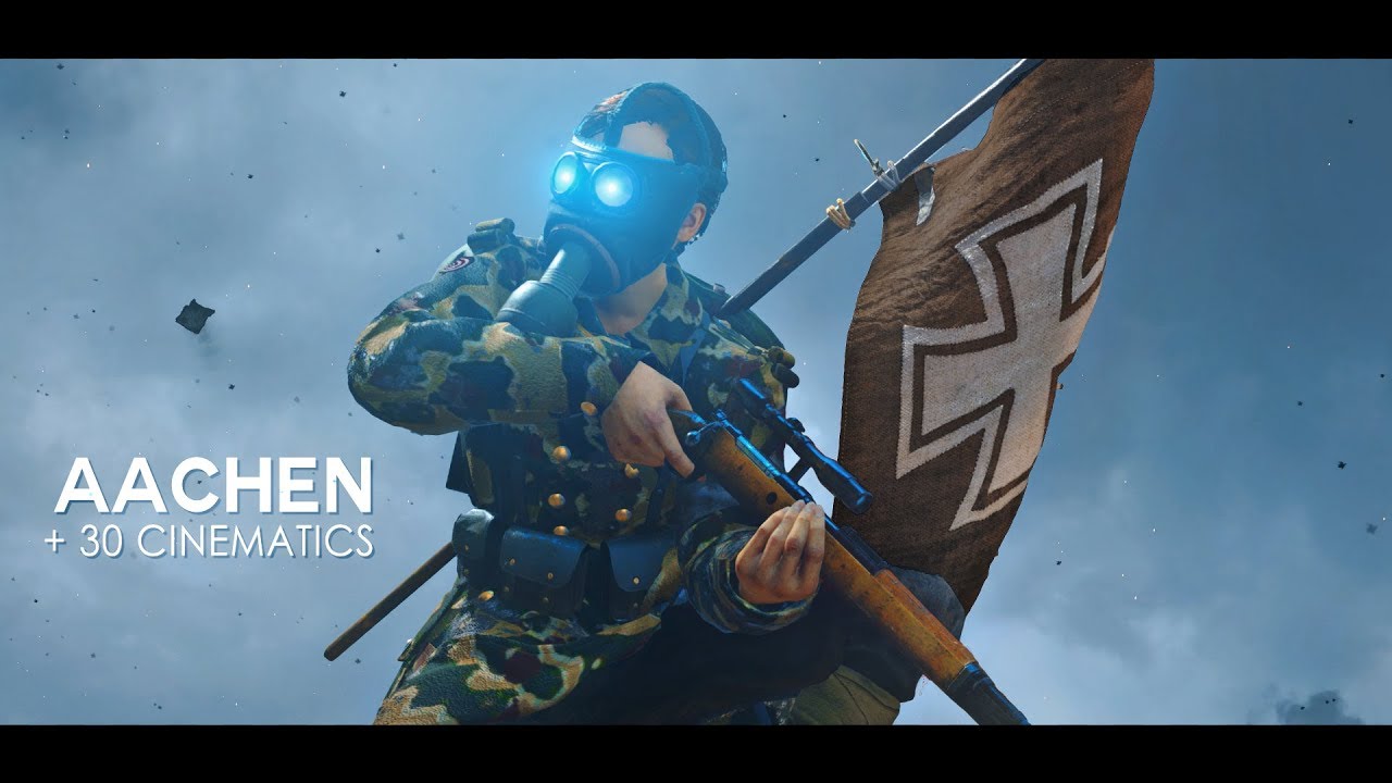 WWII PC Cinematic Pack | Aachen [1080p/300fps]
