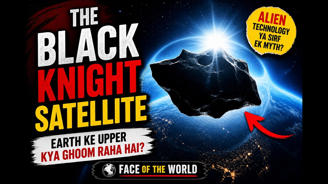 Shocking Truth 😱 | Black Knight Satellite 😱  | Face of the World