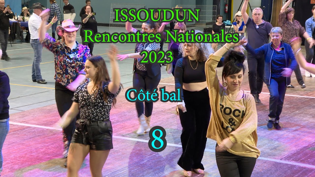 Côté bal N°8 aux Rencontres Nationales de la country à Issoudun, samedi 25 mars 2023