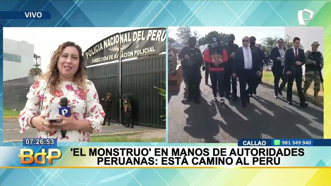 Paraguay entrega a alias “El Monstruo” a autoridades peruanas: llegará a Lima esta tarde (3/3)