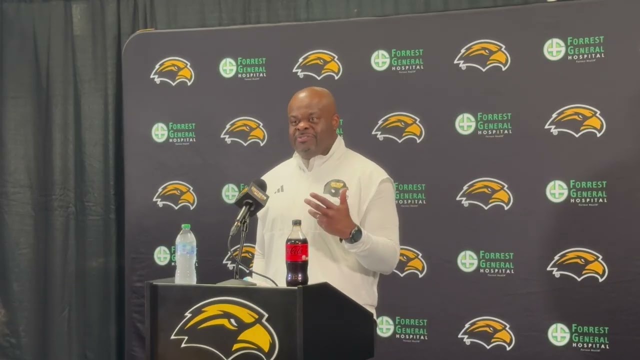 Southern Miss Football | Huff, players speak after clinching bowl eligibility after blowing out ULM