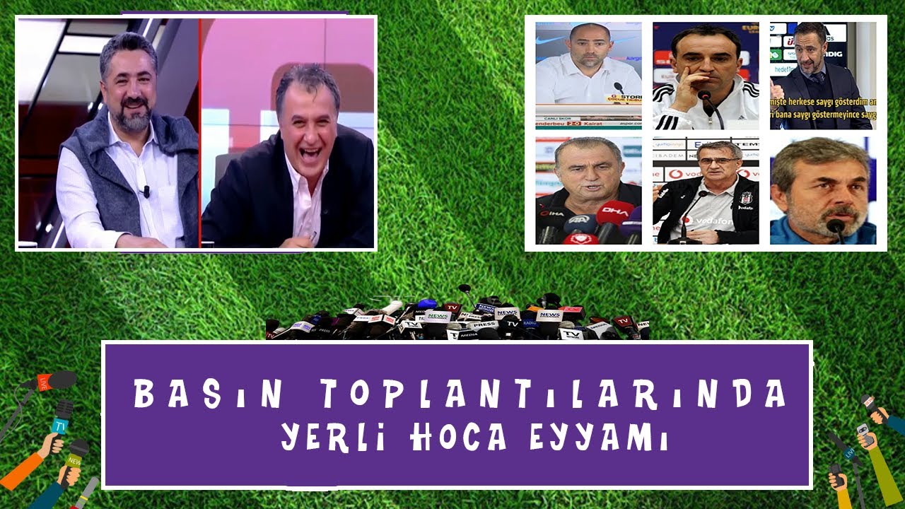 Serdar Ali Çelikler - Basın Toplantılarında Yerli Hoca Eyyamı
