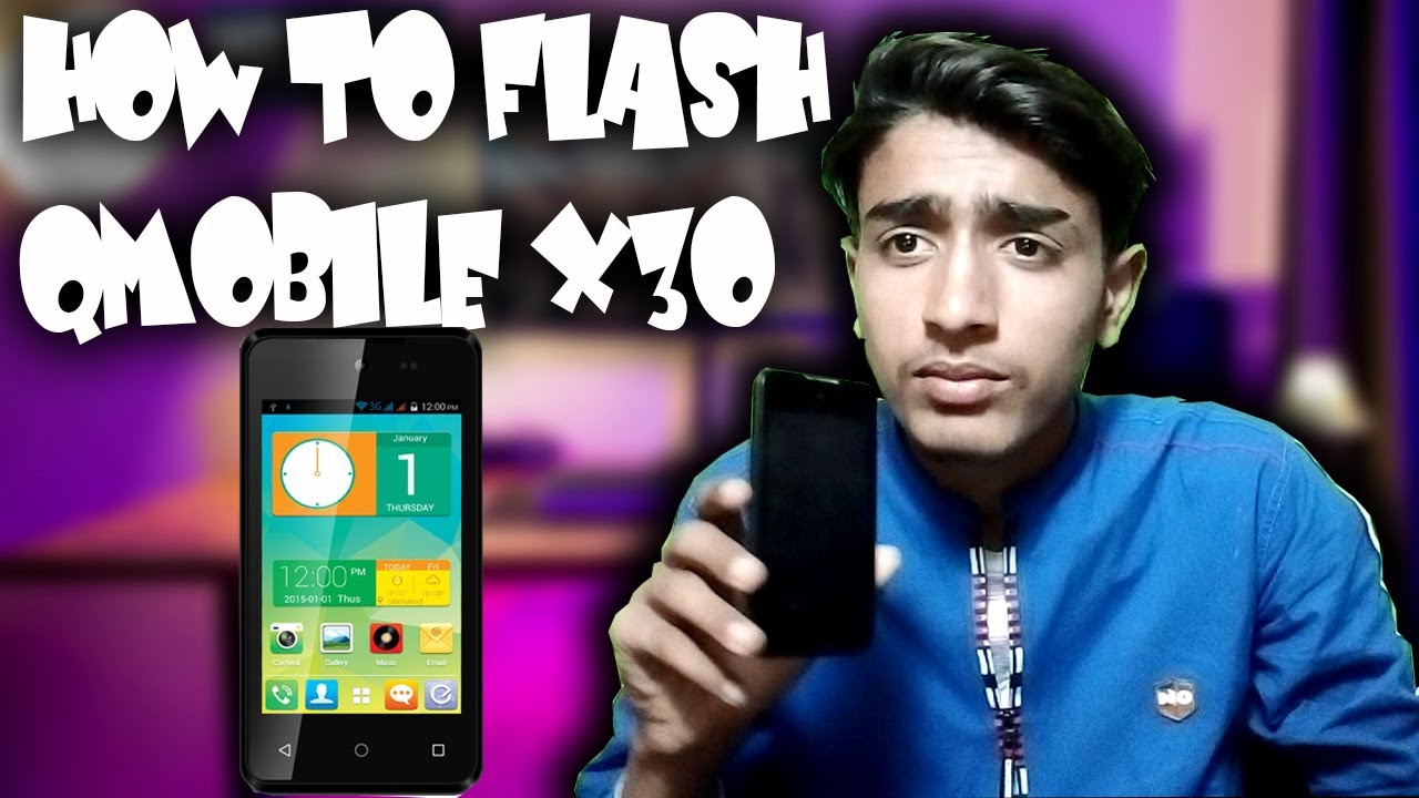 How to Flash Qmobile x30 Full 100% original flash