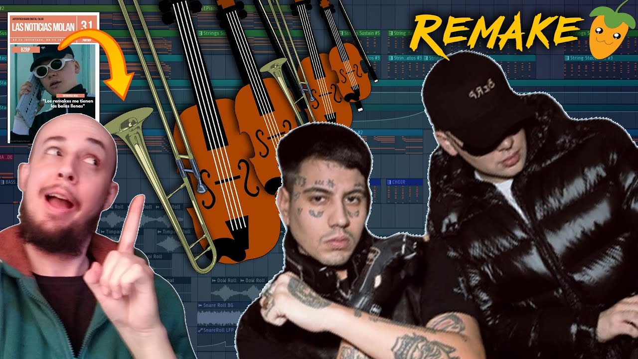Así hice el BEAT de BZRP #50 DUKI en FL STUDIO🥕