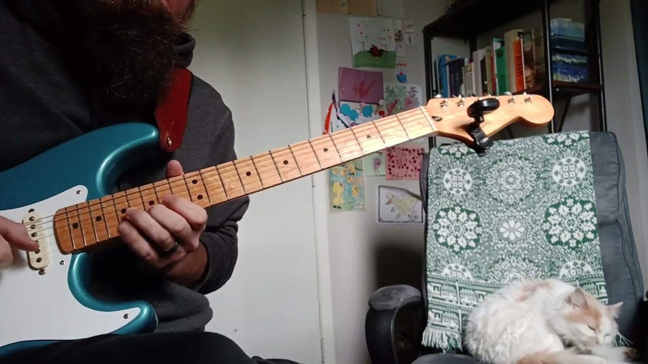 Instrumental Lo-Fi / Neosoul Jam - Featuring Lola the Cat #Lofi #Neosoul #Guitar
