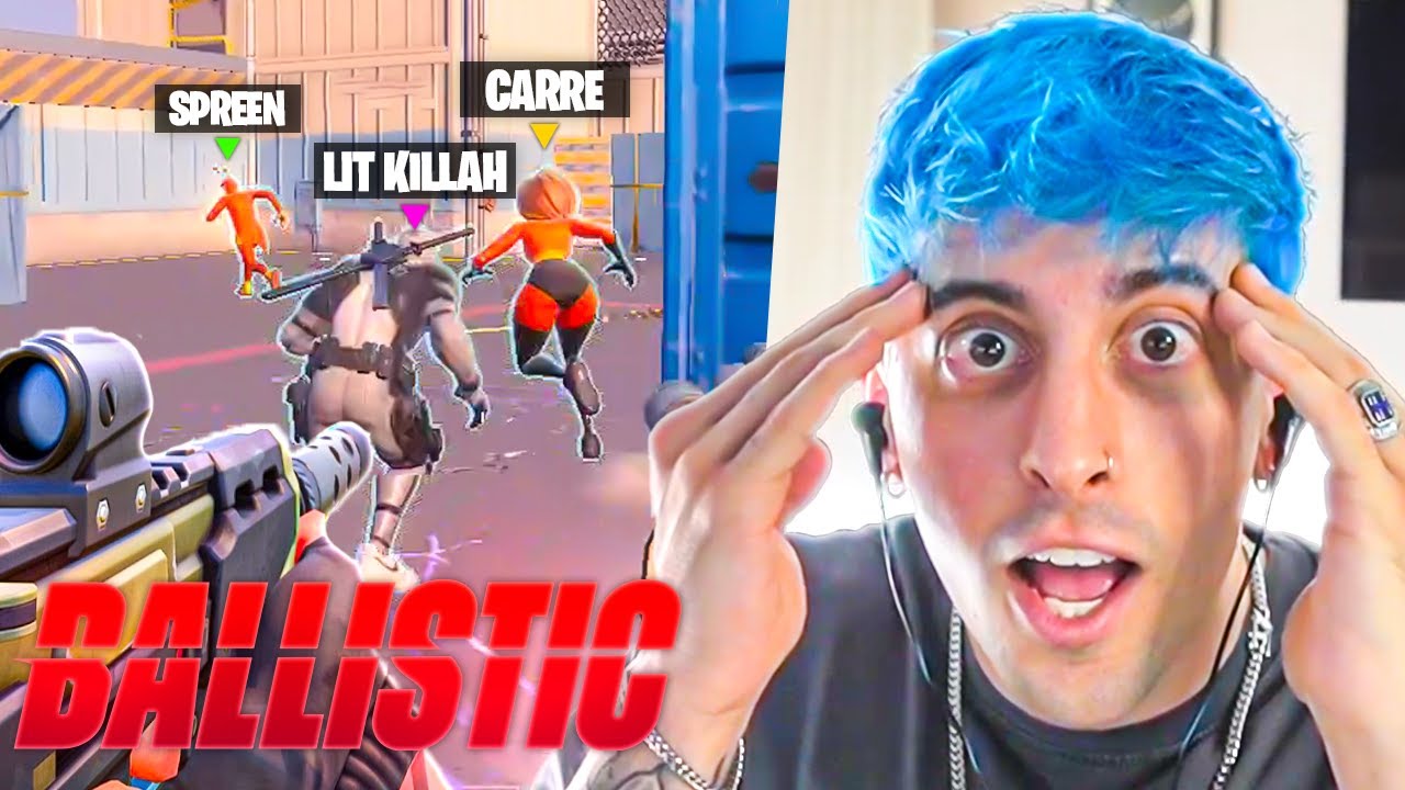 JUEGO AL NUEVO JUEGO DE FORTNITE con THIAGO, SPREEN, CARRE Y LIT KILLAH