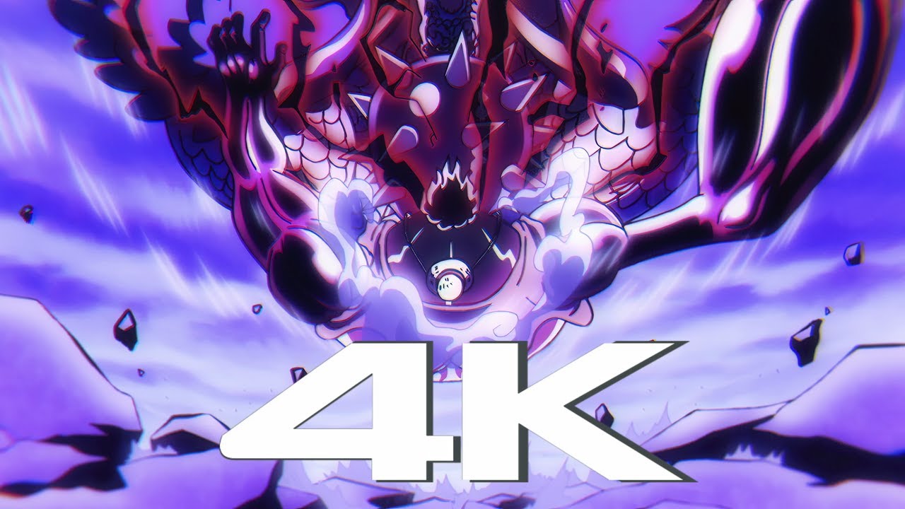[4K] Drunk Kaido Defeats Gear 4th Luffy - CP0 Blocks Luffy | One Piece 1069 - Eng Subs