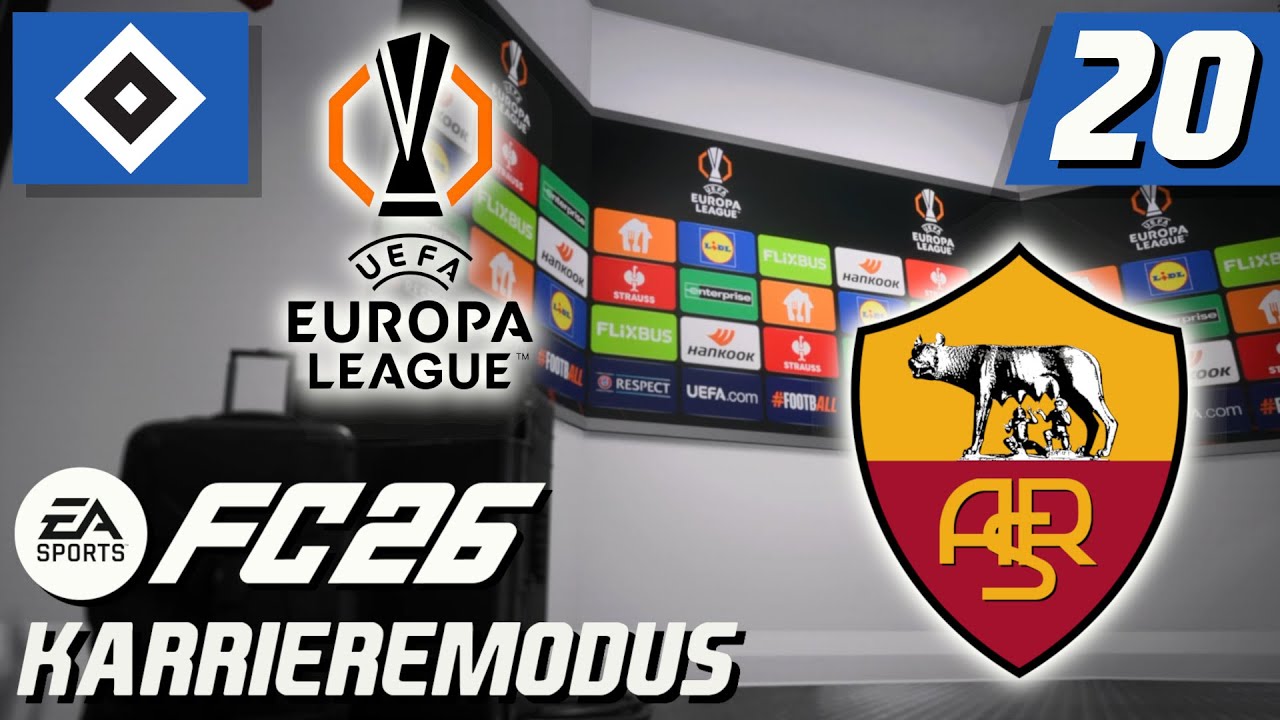 EA FC 26 HSV KARRIERE #20 🌍 ERSTES EUROPA LEAGUE SPIEL 🏆