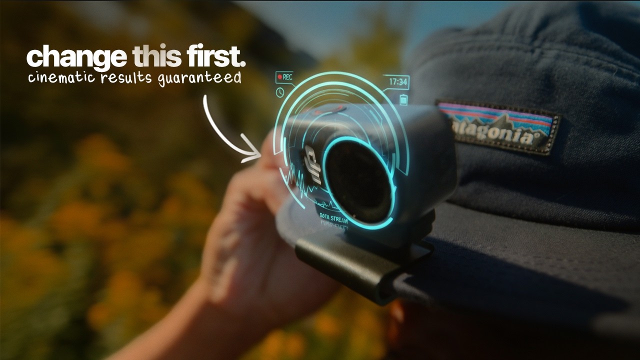 ЛУЧШИЕ НАСТРОЙКИ DJI Osmo Nano: как получить кинематографические кадры!