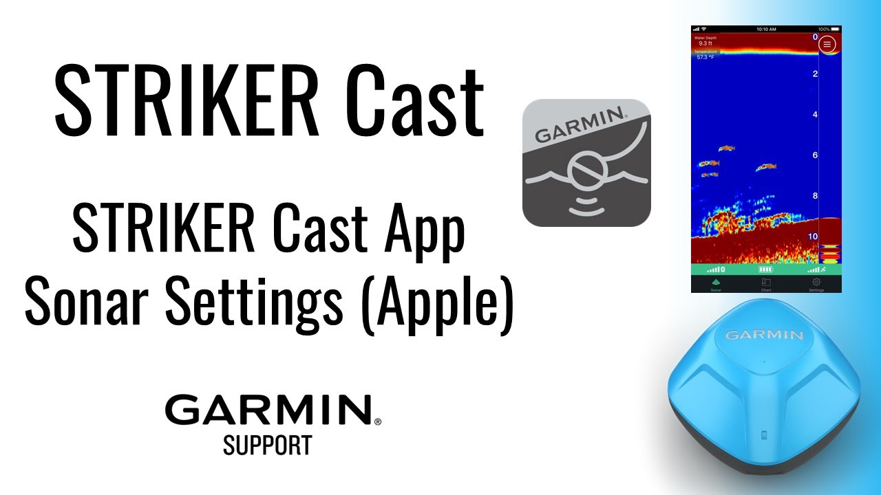 STRIKER™ Cast | Sonar Settings in the STRIKER Cast App (Apple®) | Garmin Support