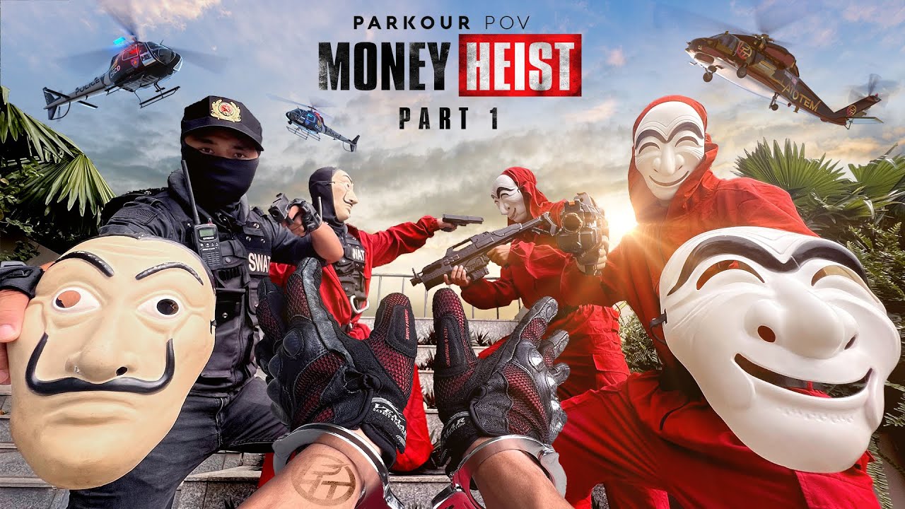 Parkour MONEY HEIST Part 1
