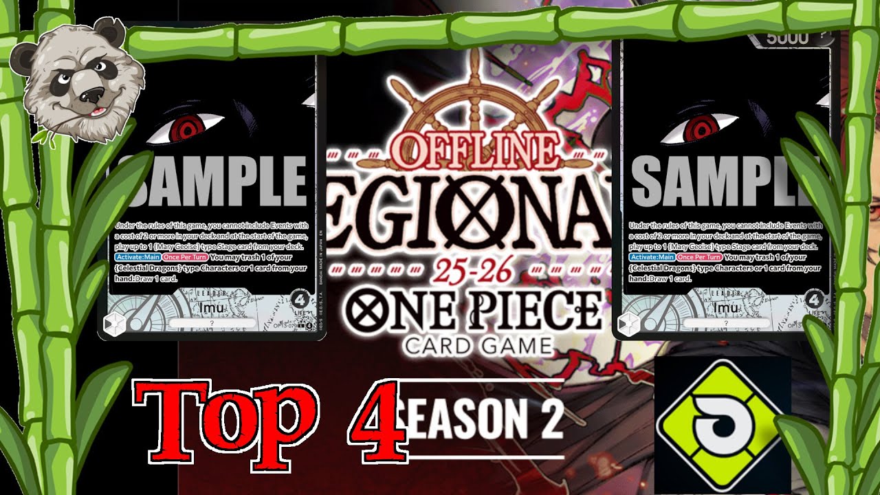 Imu vs Imu - Top 4 Edinburgh - Carrying On His Will #onepiecetcg  [German/Deutsch]