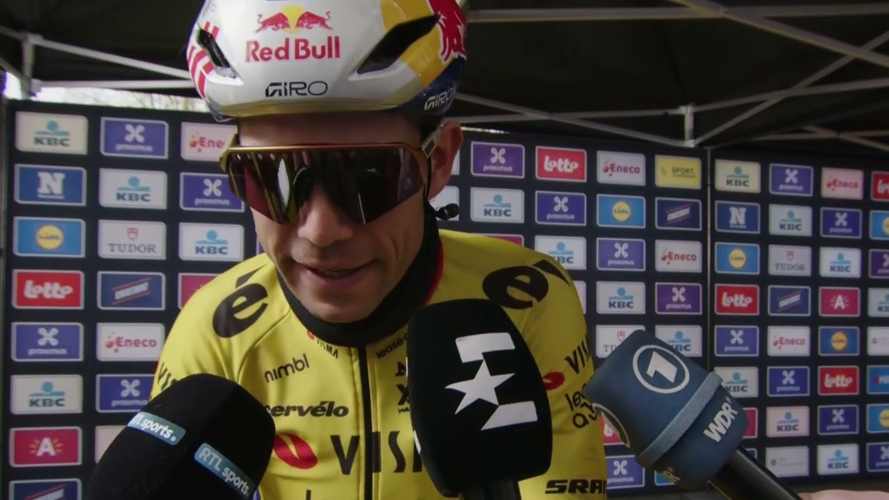 Wout van Aert - Interview at the start - Ronde van Vlaanderen 2026