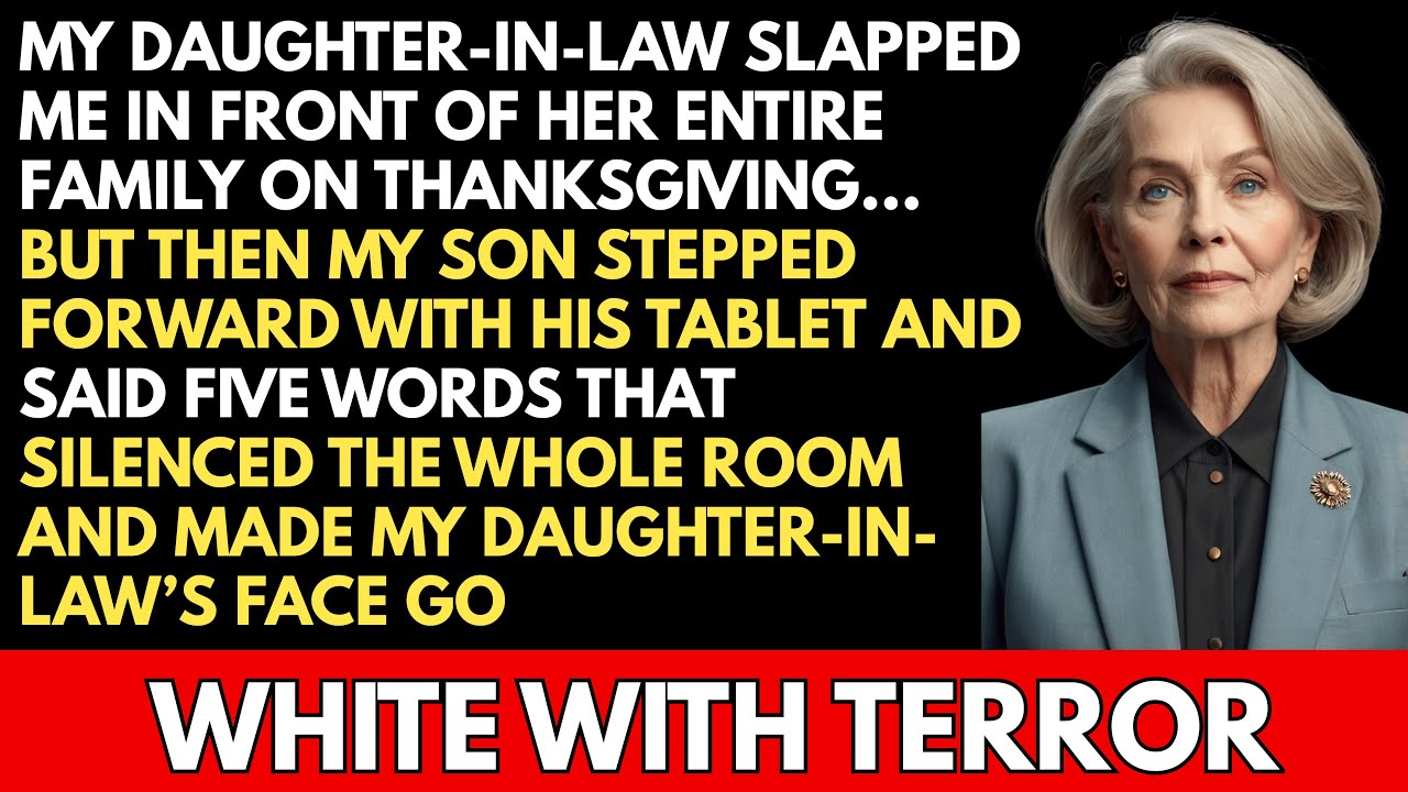 My DIL humiliated me in front of everyone… until my son said 5 words that made her go pale