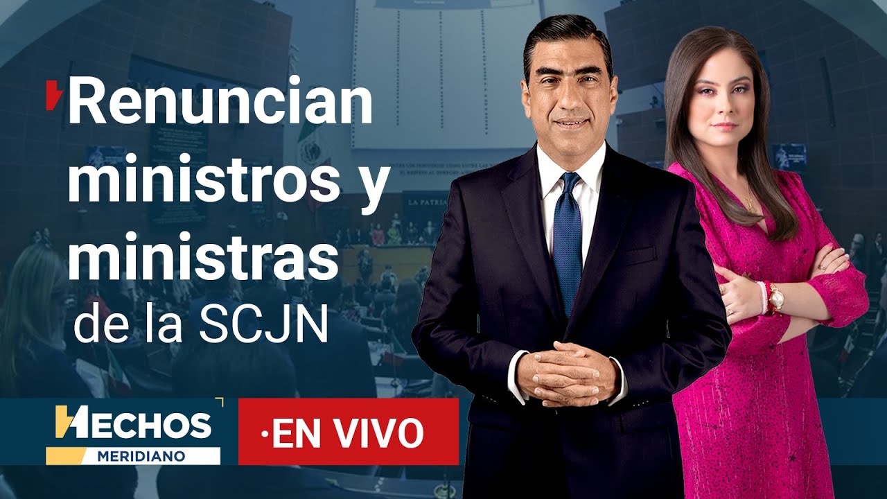 EN VIVO  | Hechos Meridiano: Presentan renuncia ministros y ministras (30/oct/2024)