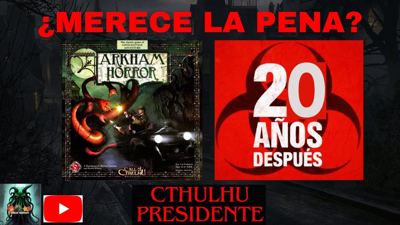 ¿MERECE LA PENA ARKHAM HORROR 20 AÑOS DESPUÉS? #2025  #juegosdemesa