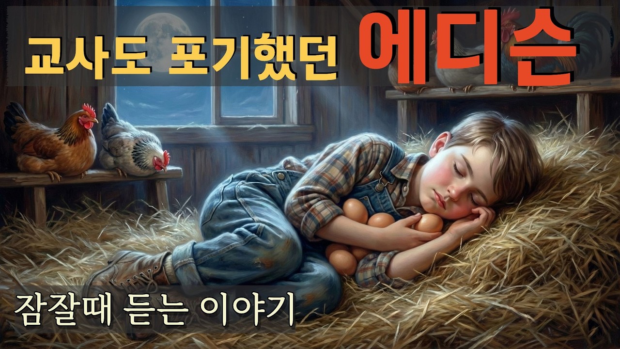 잘 때 듣는 이야기 I 에디슨 인생 풀스토리 I 자몽한 서재 📖