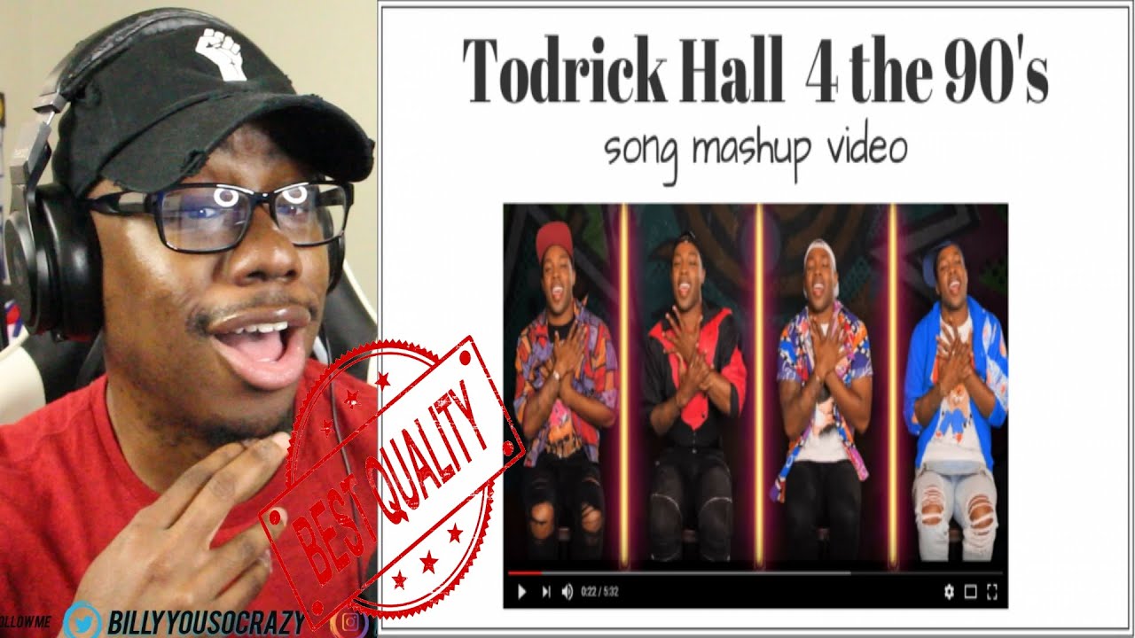 Todrick Hall -4 The 90s REACTION!