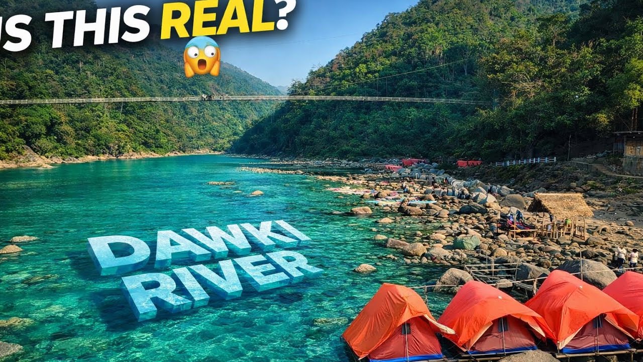 Dawki River Camping Experience | Cleanest River in India 🇮🇳