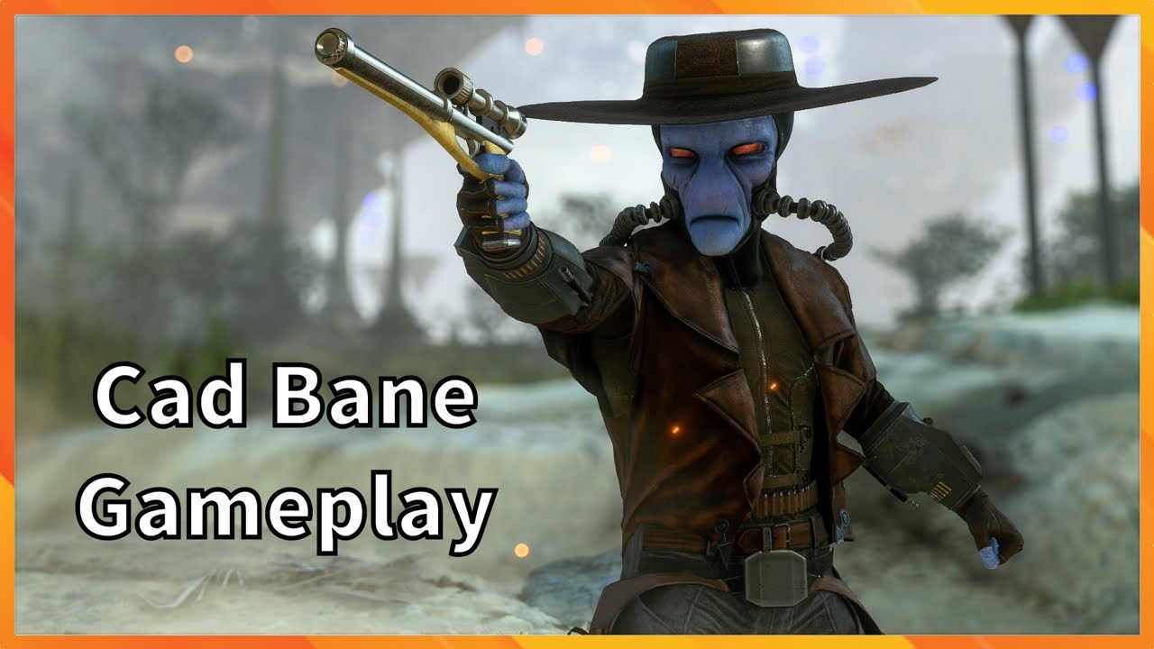 Cad Bane Gameplay Star Wars Battlefront 2