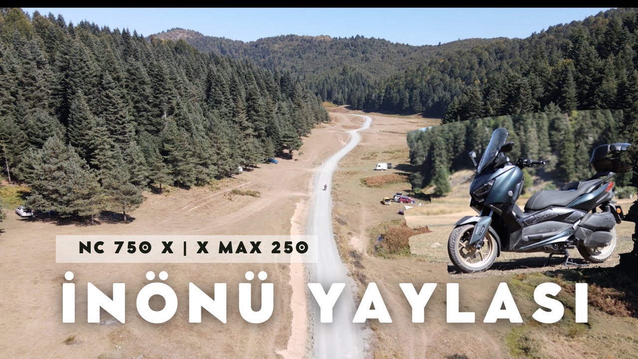 Motosikletle İnönü Yaylası | X-Max 250 Kullanıcı Tanıtımı