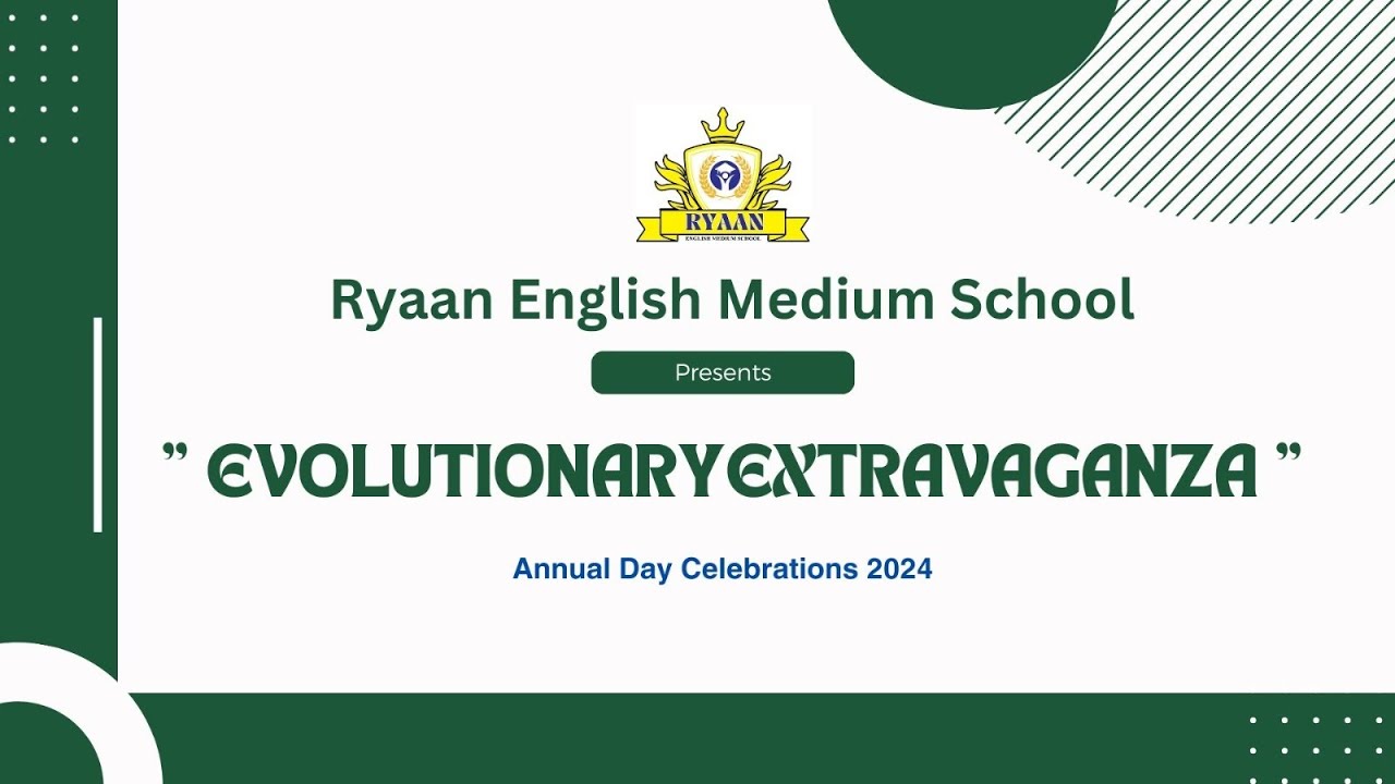 Ryaan English Medium School Annual Day Celebrations 2024