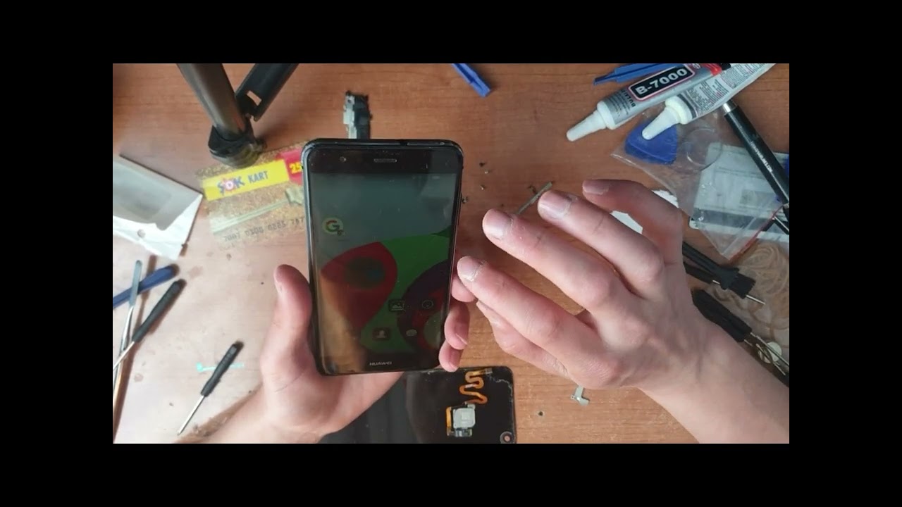 P10 lite ses tuşu ve güç tuşu değişimi