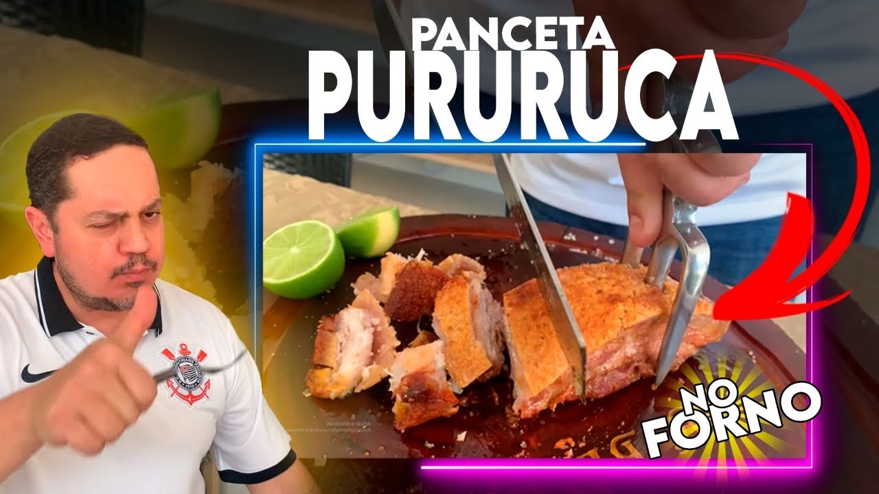 Panceta Pururuca no forno