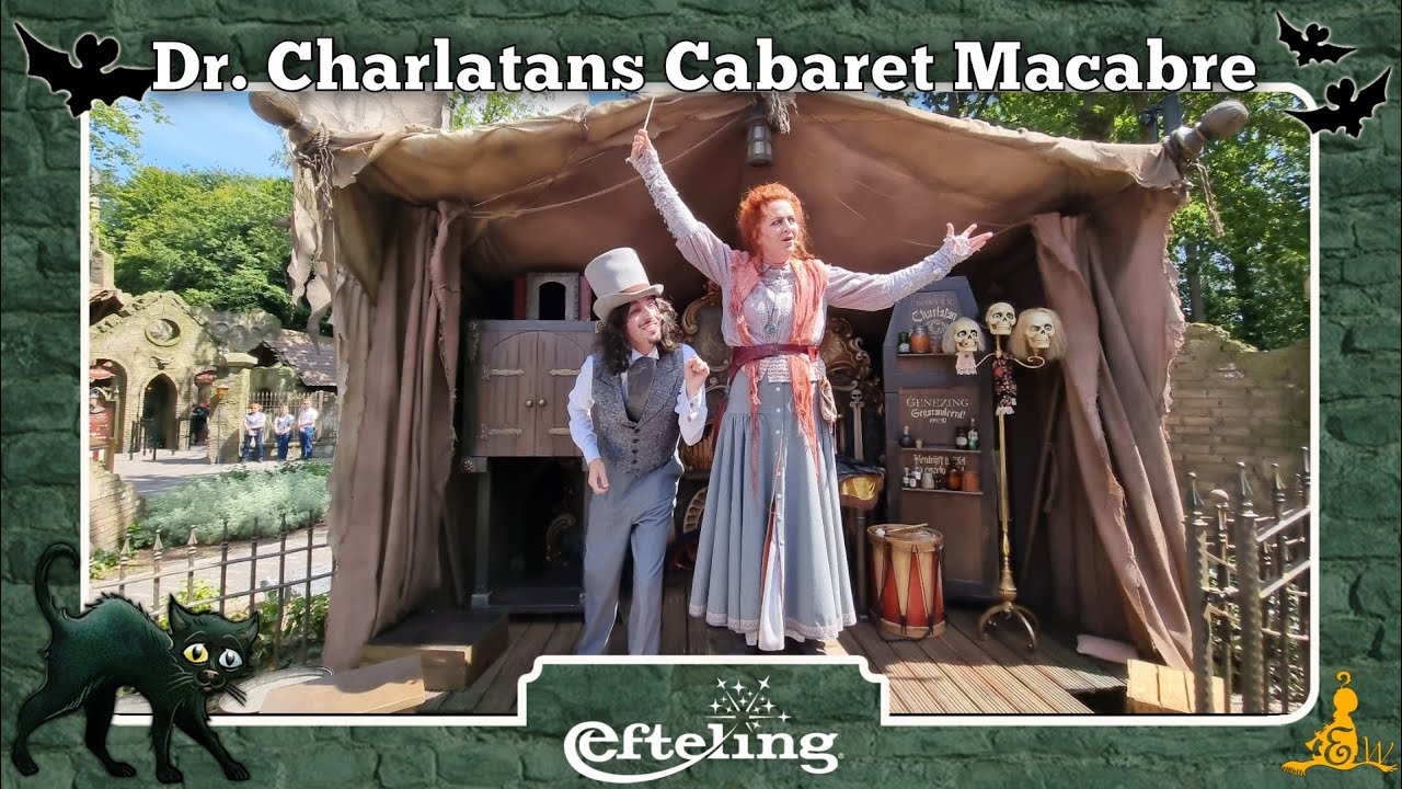 [#Efteling] Eerste show Dr. Charlatans Cabaret Macabre