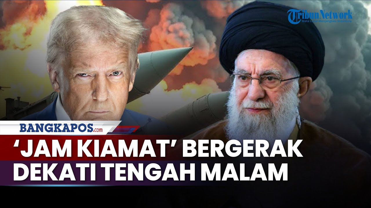 UPDATE - 'Jam Kiamat' Bergerak Dekati Tengah Malam, Eropa Desak Warga Siaga Perang Dunia III