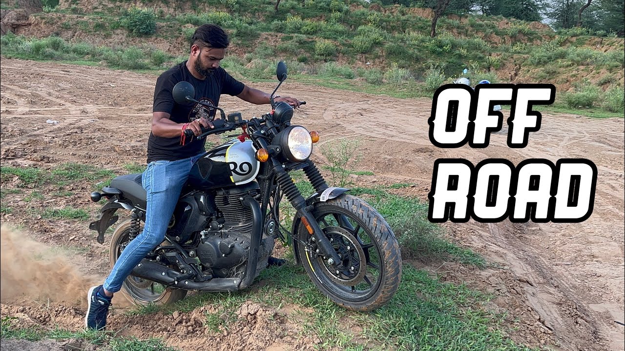 Finally, RE Hunter 350 OFF Road Test !! Extreme Bad Roads ! Hunter 350 Performance in Bad Roads !