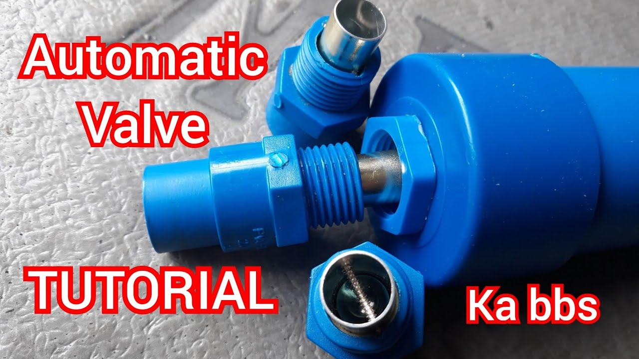 how to make one way valve tutorial!automatic valve tutorial💥💥💥 Jayson Bungay TV