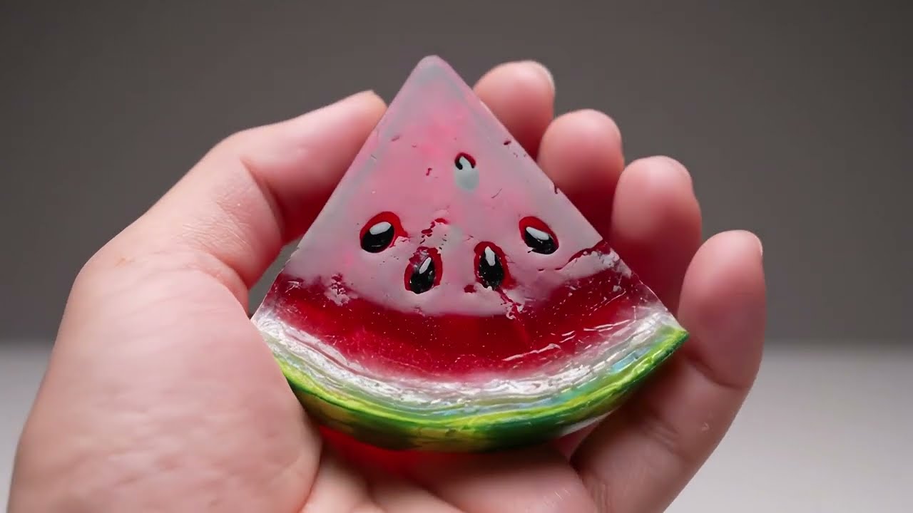 Crushing Beautiful Glass(?) Fruits ASMR (4K) | Compilation 2 #aiart #aiasmr